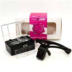 Flat Magnify Glass With Led And Lens